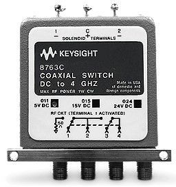 Коаксиальный коммутатор Keysight (Agilent) 8763C, до 26,5 ГГц (4 порта)