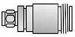 Адаптер Keysight (Agilent) 11903C, 2,4 мм (вилка) на тип N (розетка), до 18 ГГц