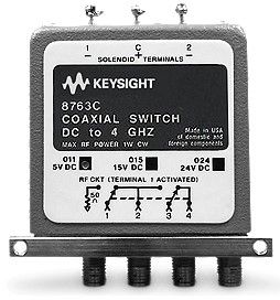 Коаксиальный коммутатор Keysight (Agilent) 8764C, до 26,5 ГГц (5 портов)