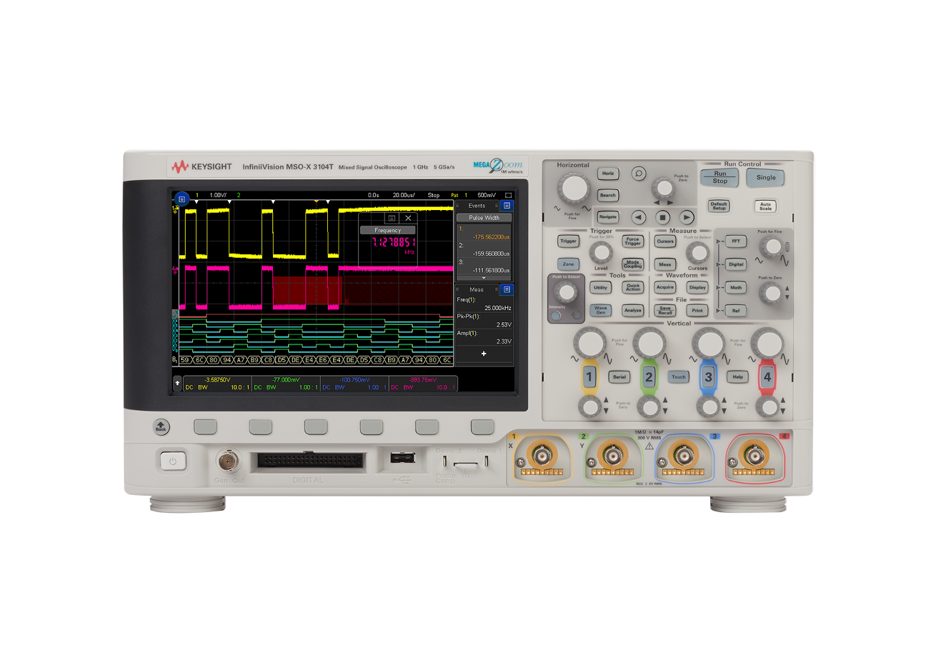 Осциллограф смешанных сигналов Keysight (Agilent) MSOX3104T