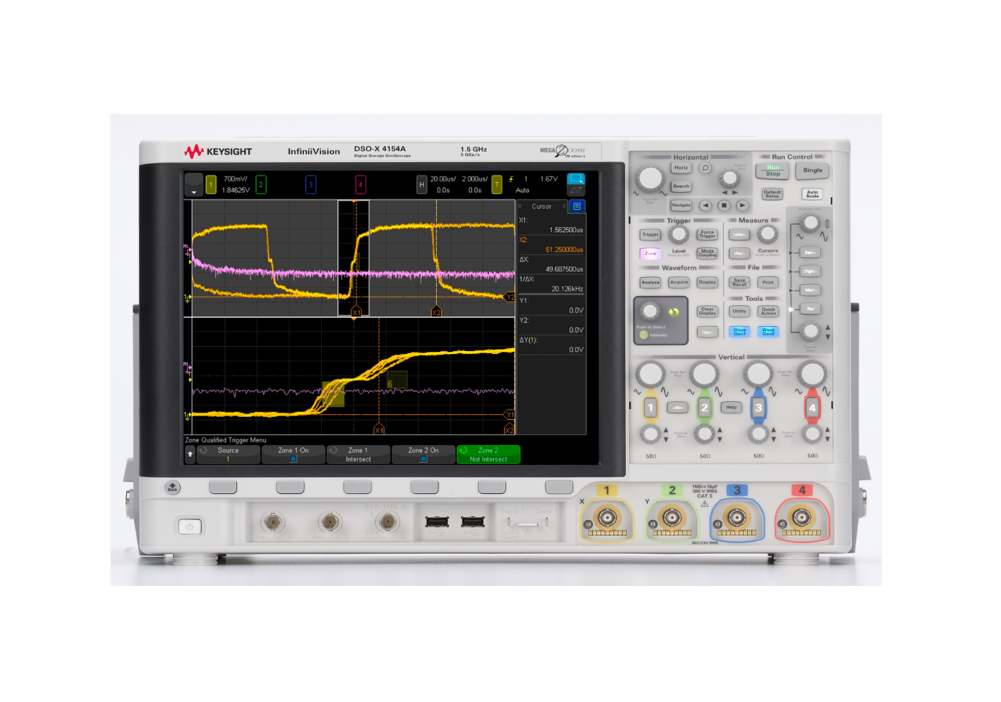 Осциллограф Keysight (Agilent) DSOX4154A