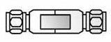 Адаптер Keysight (Agilent) 11900A,до 2,4 мм (м), от постоянного тока до 50 ГГц