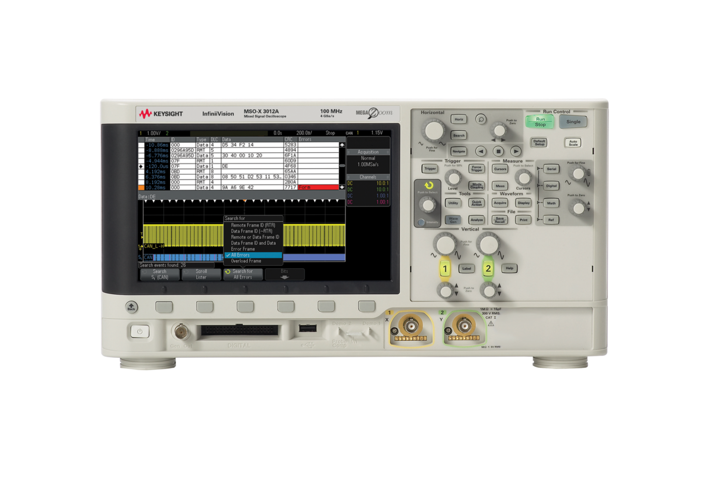 Осциллограф смешанных сигналов Keysight (Agilent) MSOX3012A