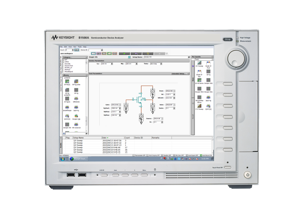 Блок базовый для высокоскоростных измерений Keysight (Agilent) E5260A