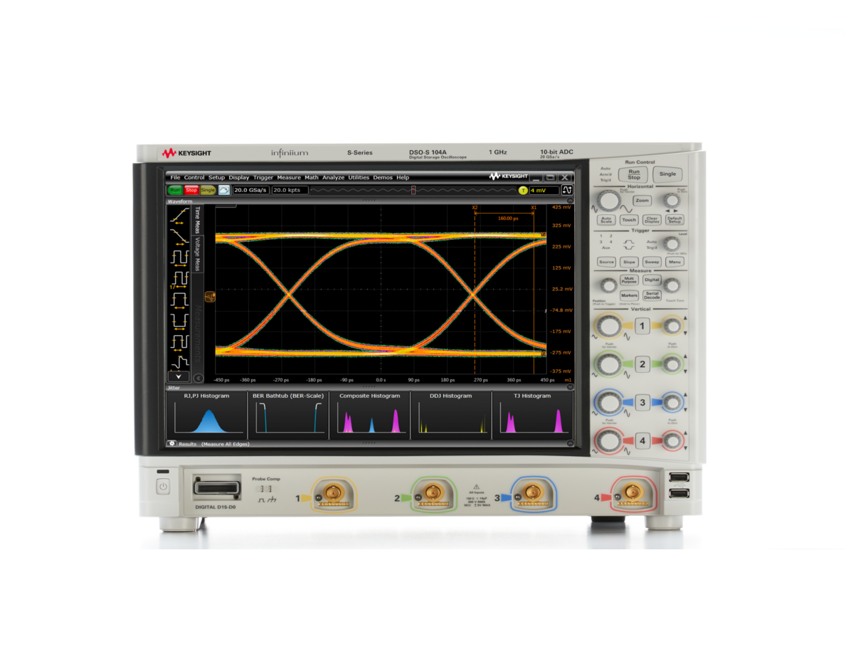 Осциллограф высокого разрешения Keysight (Agilent) DSOS104A