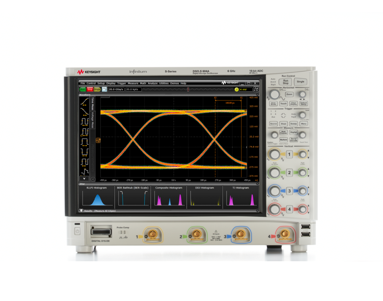 Осциллограф высокого разрешения Keysight (Agilent) DSOS604A