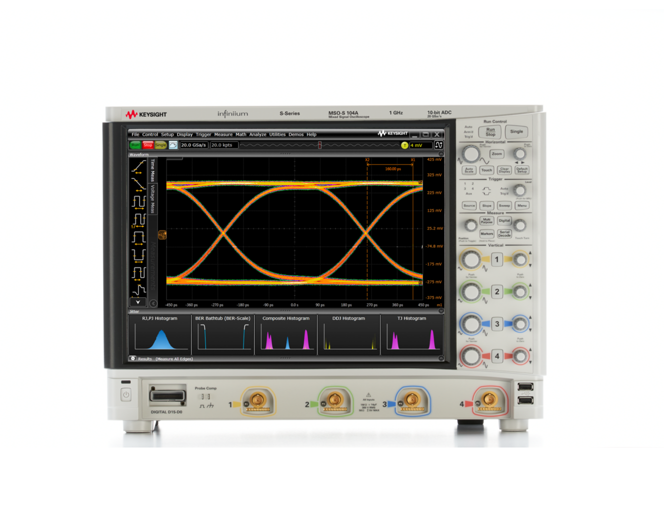 Осциллограф высокого разрешения Keysight (Agilent) MSOS104A