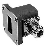 Адаптер от волновода Keysight (Agilent) P281B к APC-7, диапазон P, 18 ГГц